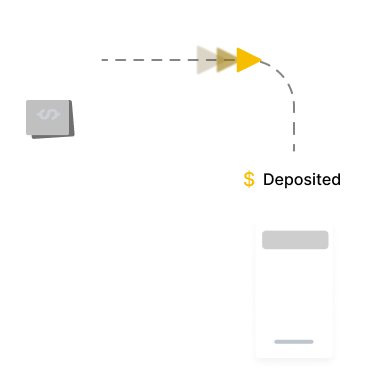 Visual representation of a phone and a computer