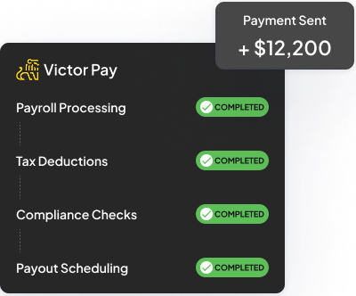 Image of a payment processing page